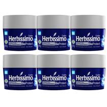 Kit 6 Desodorante Bioprotect Cedro Herbíssimo 55G - Dana