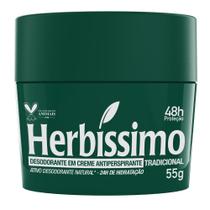 Kit 6 desodorante creme herbissimo 55gr a escolher Kit 6 desodorante creme herbissimo 55gr a escolher