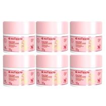 Kit 6 Desodorante Em Creme Frutas Vermelhas 55G - Red Apple Kit 6 Desodorante Em Creme Frutas Vermelhas 55G - Red Apple