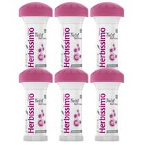 Kit 6 Desodorante Herbíssimo Twist Hibisco 45g - Dana Kit 6 Desodorante Herbíssimo Twist Hibisco 45g - Dana