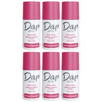 Kit 6 Desodorante Masculino Feminino S/ Perf RollOn Dap 55ml