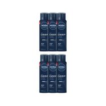 Kit 6 Desodorante Nivea Men Deep Original Aerosol Antitranspirante 48h 150ml Kit 6 Desodorante Nivea Men Deep Original Aerosol Antitranspirante 48h 150ml