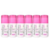 Kit 6 Desodorante Roll-On Hibísco Herbíssimo 50Ml - Dana Kit 6 Desodorante Roll-On Hibísco Herbíssimo 50Ml - Dana