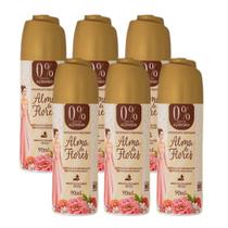 Kit 6 Desodorante Spray Alma de Flores Brancas 90ml
