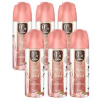 Kit 6 Desodorante Spray Alma de Flores Rosé 90ml