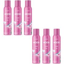 Kit 6 Desodorante Teen Girl Mood Care 150Ml - My Health