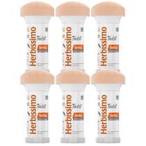 Kit 6 Desodorante Twist Creme Vanilla Herbíssimo 45G - Dana Kit 6 Desodorante Twist Creme Vanilla Herbíssimo 45G - Dana