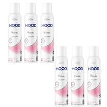 Kit 6 Desodorante Women Mood 150Ml - My Health