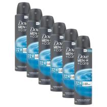 Kit 6 Desodorantes Dove Men+Care Antitranspirante Aerossol Cuidado Total 150ml Kit 6 Desodorantes Dove Men+Care Antitranspirante Aerossol Cuidado Total 150ml