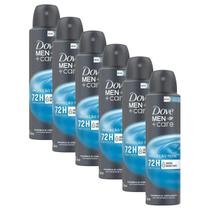 Kit 6 Desodorantes Dove Men+Care Antitranspirante Aerossol Cuidado Total 150ml Kit 6 Desodorantes Dove Men+Care Antitranspirante Aerossol Cuidado Total 150ml