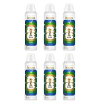 Kit 6 Desodorantes Rexona Bamboo 150ml 72hrs de Proteção Antiranspirante