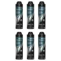 Kit 6 Desodorantes Rexona Invisible Controle Inteligente De Odor e Suor 150ml Kit 6 Desodorantes Rexona Invisible Controle Inteligente De Odor e Suor 150ml