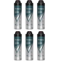 Kit 6 Desodorantes Rexona Sem Perfume 150ml Controle Inteligente de Odor e Suor Kit 6 Desodorantes Rexona Sem Perfume 150ml Controle Inteligente de Odor e Suor