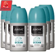 Kit 6 Desodorantes Roll-On Above Elements - 50ml Kit 6 Desodorantes Roll-On Above Elements - 50ml
