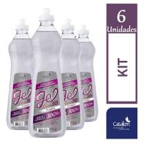 Kit 6 Detergente Concentrado Gel Care 30 Proteína 512g - CasaKm