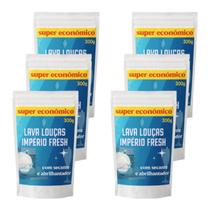 Kit 6 Detergente Em Pó 3 Em 1 Com Secante Lar Fresh - Novidade