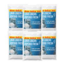 Kit 6 Detergente Em Pó 3 Em 1 Com Secante Lar Fresh - Novidade