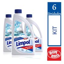 Kit 6 Detergente em Pó Máquina de Lavar Louças 1kg Limpol