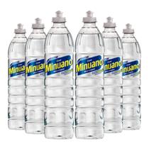 Kit 6 Detergente Lava Louças Minuano Clear 500ml Kit 6 Detergente Lava Louças Minuano Clear 500ml