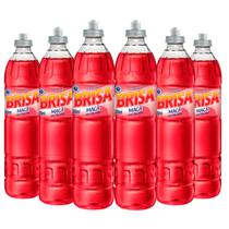 Kit 6 Detergentes Lava-Louças Brisa Maçã 500ml