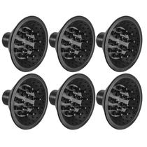 Kit 6 Difusor de Ar Para Secador de Cabelo Definidor de Cachos Universal Dompel