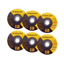 Kit 6 Disco Corte Para Metal 115X22Mm 4.1/2''X7/8''