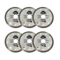 Kit 6 Disco Corte Turbo P/ Porcelanato 110mm x 22,23mm Matz Kit 6 Disco Corte Turbo P/ Porcelanato 110mm x 22,23mm Matz