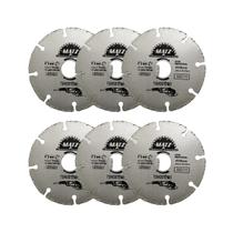 Kit 6 Disco Segmentado Tungstênio Esmerilhadeira 110x22,23mm Kit 6 Disco Segmentado Tungstênio Esmerilhadeira 110x22,23mm