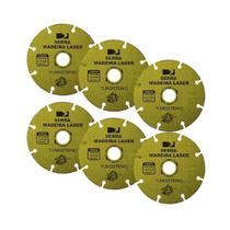 Kit 6 Disco Serra Madeira Laser Tungstênio 7.1/4'' 180mm Kit 6 Disco Serra Madeira Laser Tungstênio 7.1/4'' 180mm