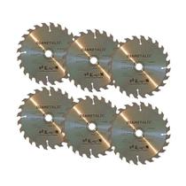 Kit 6 Disco Serra Para Madeira 230mm 9.1/4'' 24 Dentes Kit 6 Disco Serra Para Madeira 230mm 9.1/4'' 24 Dentes