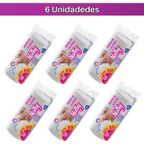 Kit 6 Discos de Algodão 50 ou 100 unidades Nathy Toque Suave Limpeza de Pele Kit 6 Discos de Algodão 50 ou 100 unidades Nathy Toque Suave Limpeza de Pele