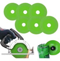 Kit 6 Discos de Corte de Vidro Laminas de Diamante Ultra Fina Láminas de Serra Para Cortes