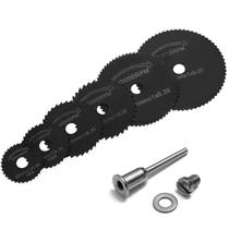 Kit 6 Discos Lâmina De Serra Aço Rápido Hss Micro Retíficas