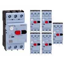 Kit 6 Disjuntor Motor Tripolar WEG MPW18-3-U018, Ajustável 1218 A, 690 V