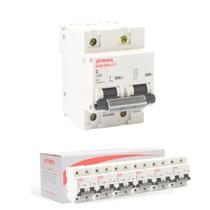 Kit 6 Disjuntores Bipolar Padrão Din 100a 10ka Curva C Strahl