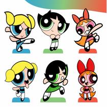 Kit 6 Displays de Chão 45cm MDF 3mm - Meninas Superpoderosas Kit 6 Displays de Chão 45cm MDF 3mm - Meninas Superpoderosas