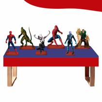 Kit 6 Displays de Mesa 20cm MDF 3mm - Homem Aranha