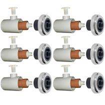 Kit 6 Dispositivo Hidromassagem Para Piscina Alvenaria 50mm Aço Inox 316 Kit 6 Dispositivo Hidromassagem Para Piscina Alvenaria 50mm Aço Inox 316