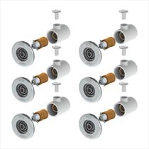 Kit 6 Dispositivos De Hidromassagem Bico Jato Sobrepor Encaixe Para Cano de 50mm Piscina Alvenaria