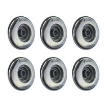 Kit 6 Dispositivos de Retorno Inox Pratic Sodramar 50mm