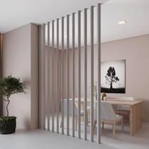 Kit 6 Divisórias de Ambiente WPC 270cm x 10cm x 3,5cm Formaco Decor Amadeirado/Cinza Kit 6 Divisórias de Ambiente WPC 270cm x 10cm x 3,5cm Formaco Decor Amadeirado/Cinza