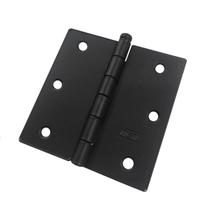 Kit 6 Dobradiça Preta Porta / Janela Pino Solto Real 3 x 3"