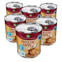 Kit 6 Doce De Leite Diet São Lourenço 345G