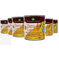 Kit 6 Doce Leite Zero Lactose E Açúcar S Lourenço 330G Kit 6 Doce Leite Zero Lactose E Açúcar S Lourenço 330G