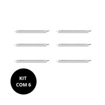 Kit 6 Driver Slim 5A Entrada Bivolt Saída 12V 60W IP20 Gaya