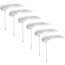 Kit 6 Ducha Advanced Eletrônica Blindada 6000w Lorenzetti