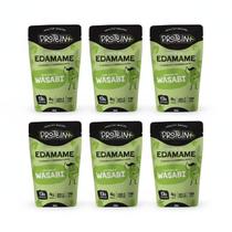 Kit 6 edamame wasabi snack fit 13g proteina 30g protein plus Kit 6 edamame wasabi snack fit 13g proteina 30g protein plus
