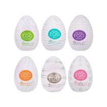 Kit 6 Egg Masturbador Masculino Magical Kiss Ovo Sex Shop