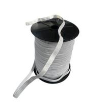 Kit 6 Elástico Cor Branco Chato Nº12 7Mm De 50M Para Costura