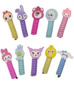 Kit 6 Elástico Presilha Mola Para Cabelo Infantil Menina